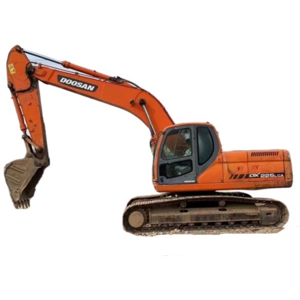 Хорошее состояние 2019 Doosan DX225LCA 22 тонны экскаватор Южная Корея изготовлена оригинальный цвет