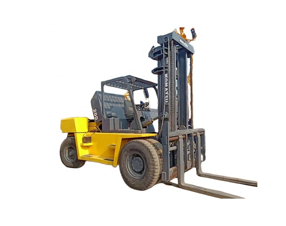 20 тонн дизельного вилочного погрузчика KOMATSU FD200 для обработки контейнеров в магазинах строительных материалов