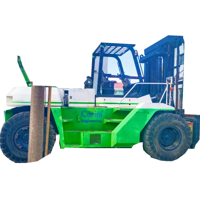 24000 кг Использованный вилочный погрузчик KOMATSU FD240 Погрузчик для подъема поддонов Ручное управление 24тонный грузовик