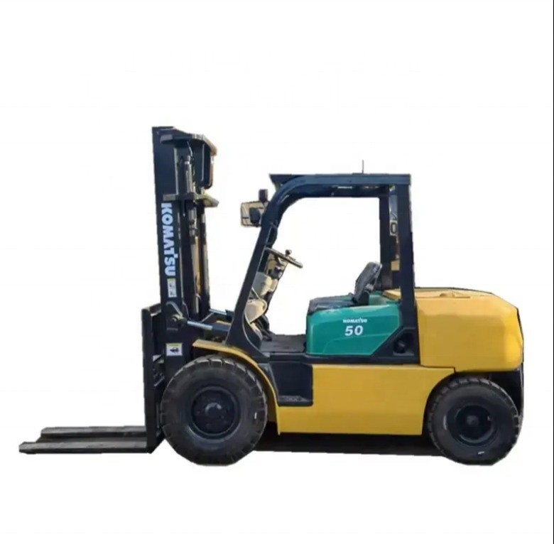 5тонный дизельный мини вилочный погрузчик KOMATSU FD50 Контейнерный погрузчик для производственного завода