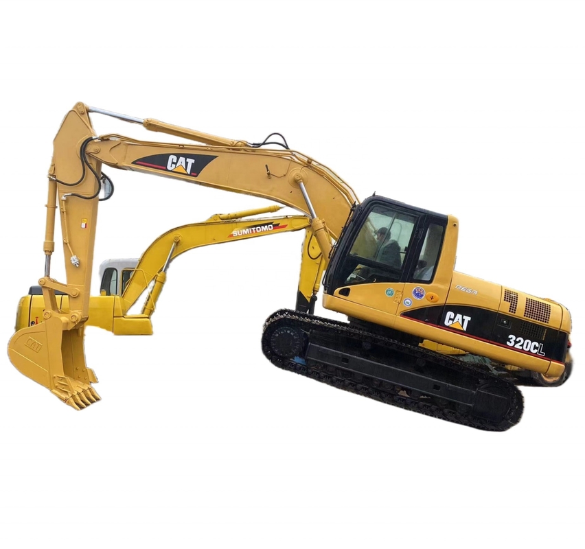Использованный японский двигатель EPA CAT320CL Гидравлический экскаватор Caterpillar 320C CAT320C оригинальная краска