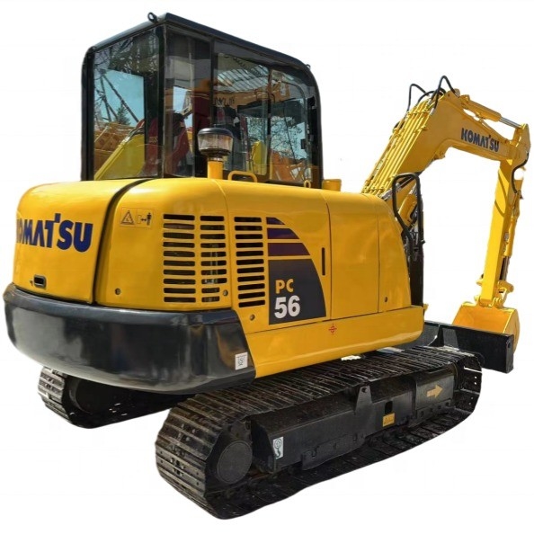 Доступная экскаватор Komatsu PC55 5тонная рабочая масса 90% используется для строительства