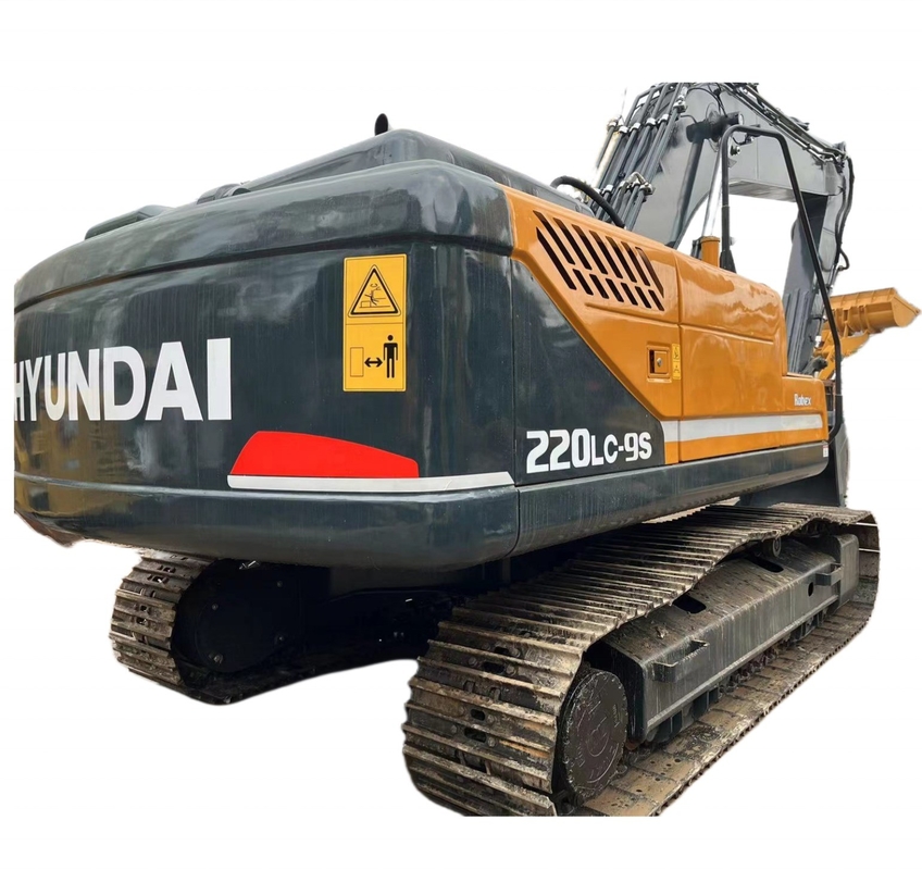 Использованная 22 тонны Корея Robex220lc-9s EPA двигатель Hyundai 220 экскаватор с оригинальной краской