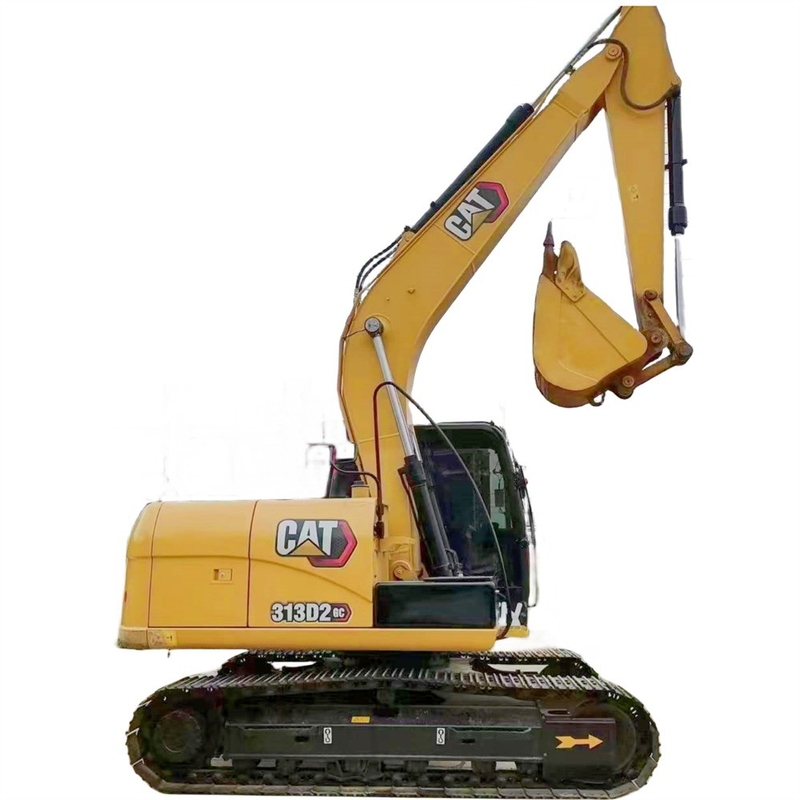 Использованная экскаваторная машина Cat 313d2gc с оригинальным гидравлическим цилиндром в хорошем состоянии