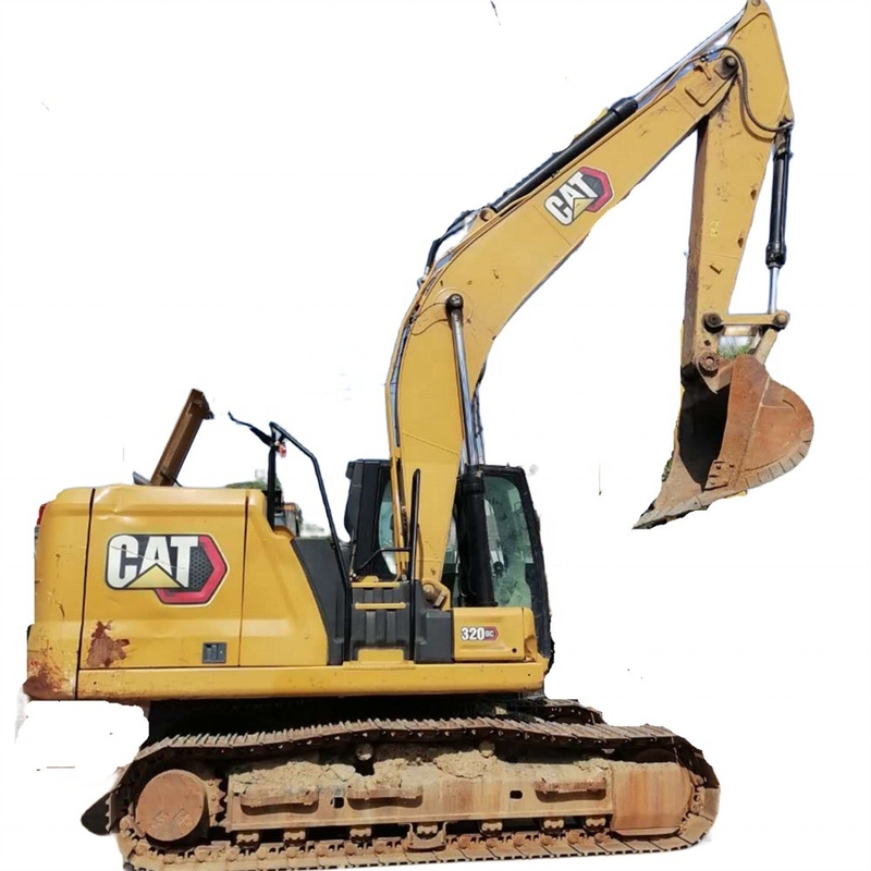 20 тонн 330BL Caterpillar Использованный гидравлический экскаватор с пропускной способностью 1,5 м3