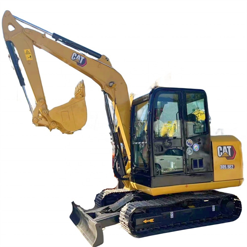 Машины для перемещения земли Cat 305.5e2 Mini Caterpillar Excavator с оригинальным двигателем CAT