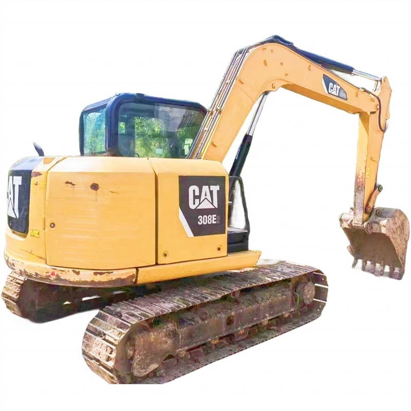 Японская Оригинальная Гусеница 308E2 CAT Crawler Excavator Подержанная Мини 8 Digger