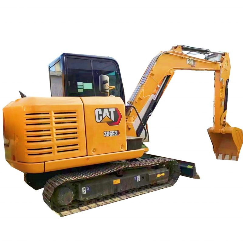 2022 год CAT 306E2 экскаватор 6000 кг рабочая масса Земля двигатель на хорошей