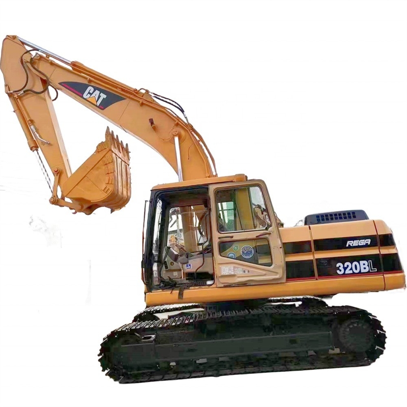 Отличные рабочие условия Использованный экскаватор CAT 320bl 95кВт 20тонна рабочая масса