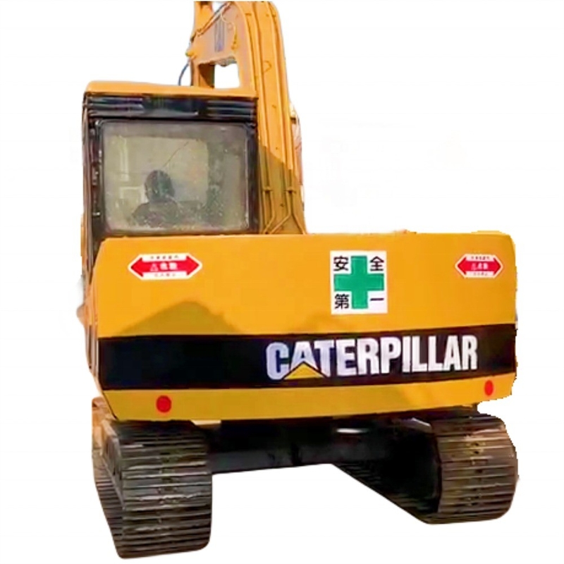 40кв. Подержанный мини-экскаватор Caterpillar Эксплуатационный экскаватор E70B в оригинальном цвете