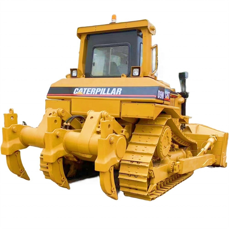 CAT D9N Использованный бульдозер CAT с оригинальным двигателем Cat и гидравлическим бульдозером