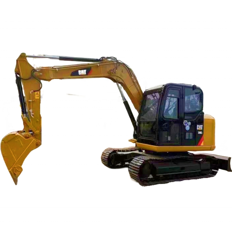 Использованный экскаватор CAT308E2 с 8 тонной рабочей массой идеально подходит для строительных площадок