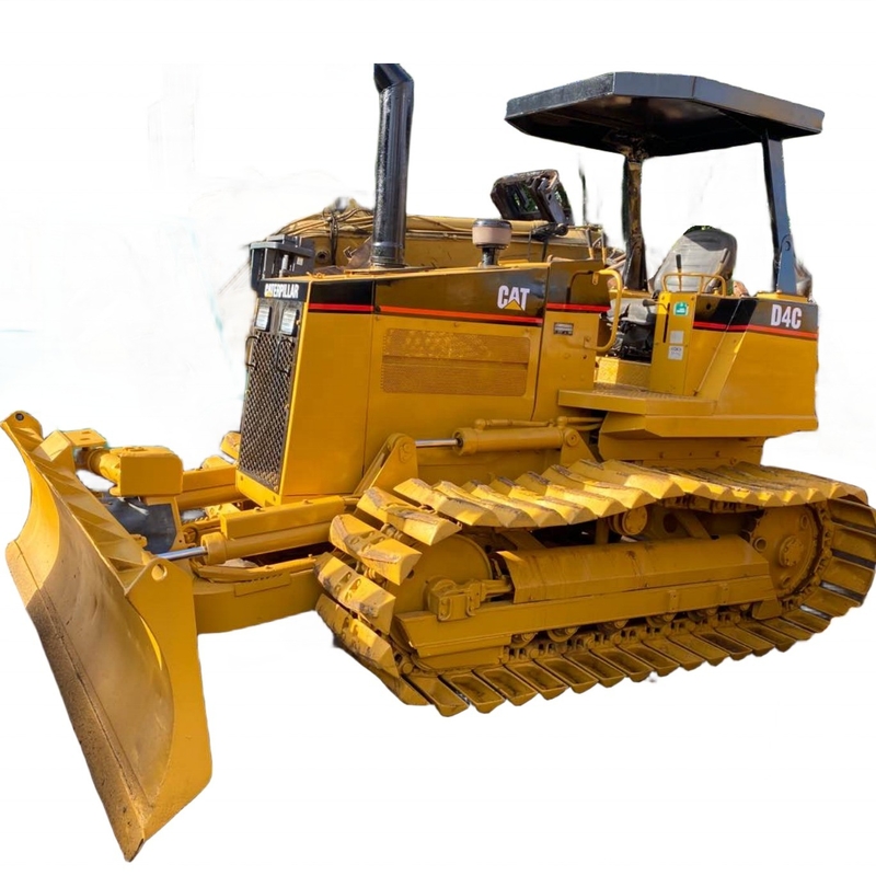 Оригинальный 100% японский бульдозер CAT D4C Caterpillar с хорошими характеристиками и доступной ценой