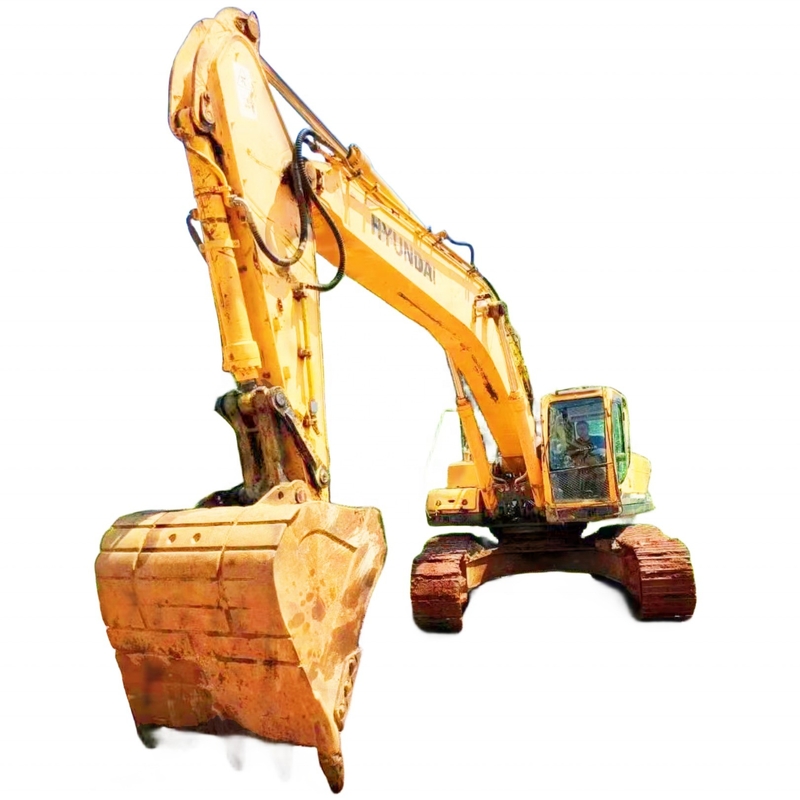 Подержанный экскаватор HITACHI 335LC, импортированный из Кореи.