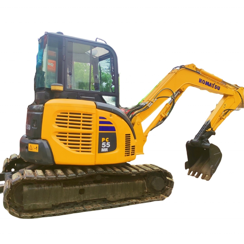 Лучший 5-тонный экскаватор Komatsu PC55 с 0-2000 рабочими часами и гидравлическим насосом