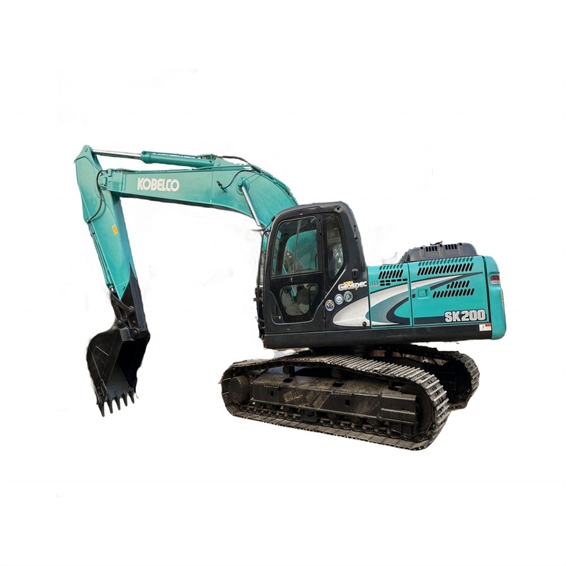 Подержанный экскаватор Kobelco SK200-8 20 тонн Строительная ползучая машина используется в Японии