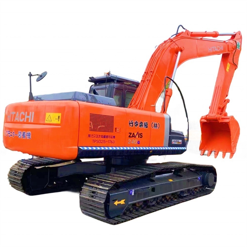 Хорошо обслуживаемая 24-тонная экскаваторная машина Hitachi ZX240-3 в Японии