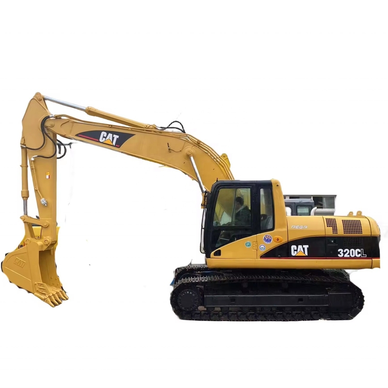 90% Гидравлический цилиндр HYUNDAI Использованный экскаватор CAT320CL Тяжелый грузовик 30 тонн