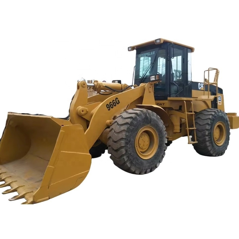 CAT 966G Использованный кавальщик оригинальный из Японии 195КВт 15 тонн рабочая масса в хорошем состоянии
