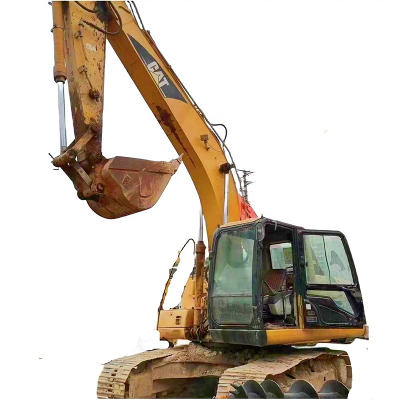 Отличное рабочее состояние использованный экскаватор Caterpillar 320C с оригинальным двигателем CAT