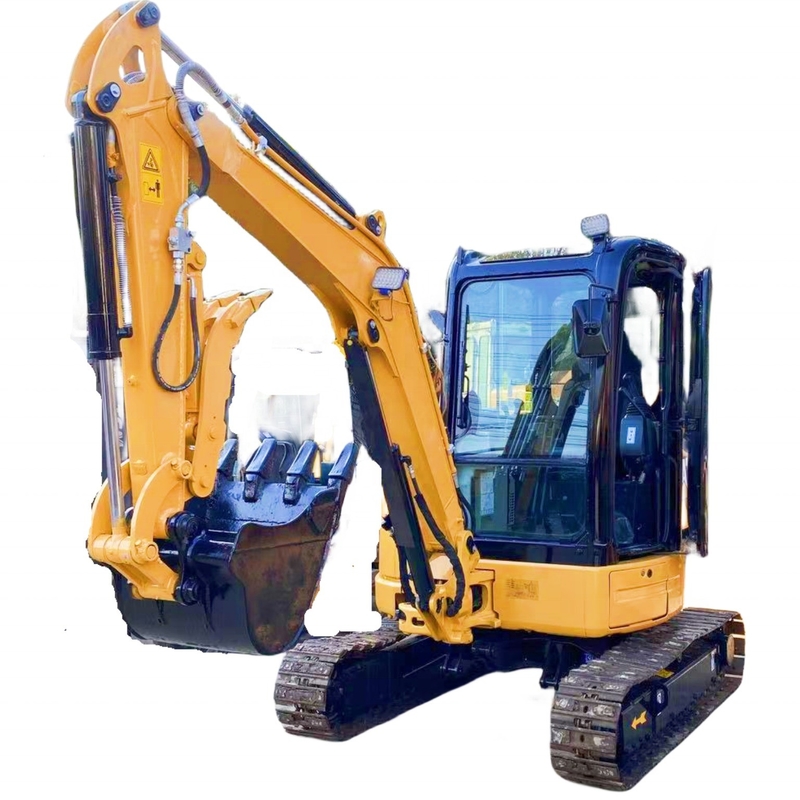 CAT 303.5E экскаватор оригинальный Япония 3,5 тонны ползучий экскаватор с гидравлическим цилиндром CAT