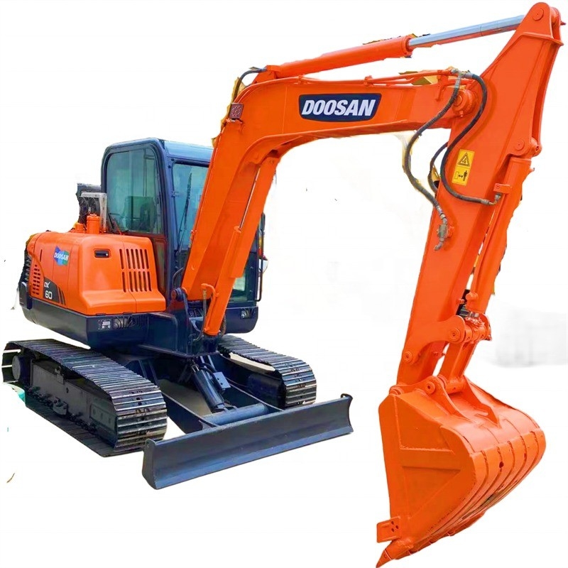 Doosan Подержанный экскаватор Использованный экскаватор с гидравлическим пальцем и прочным