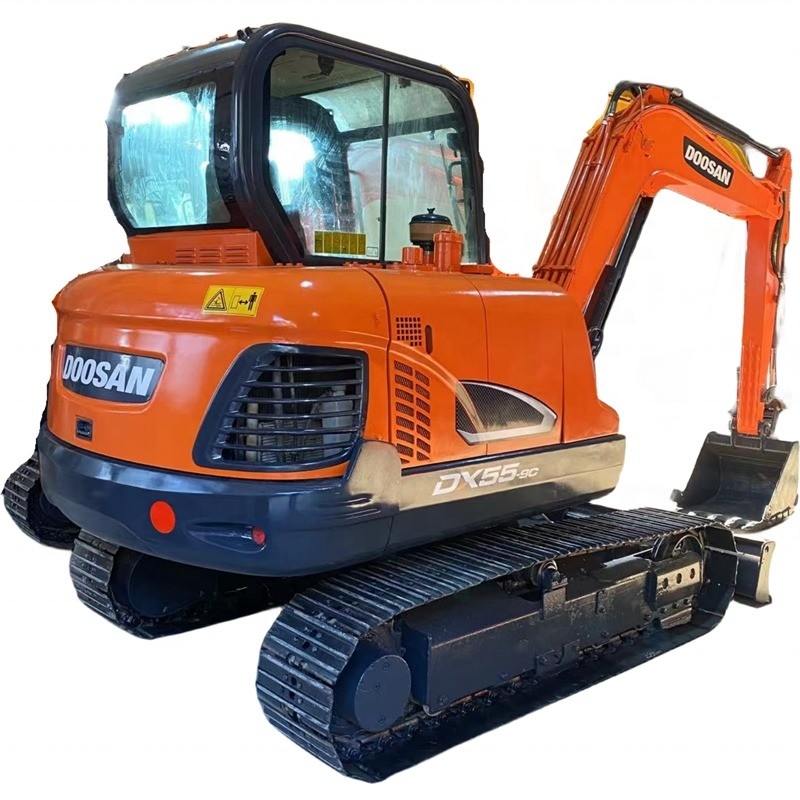 Японский оригинальный экскаватор Doosan DX55-9C с рабочими часами 0-2000