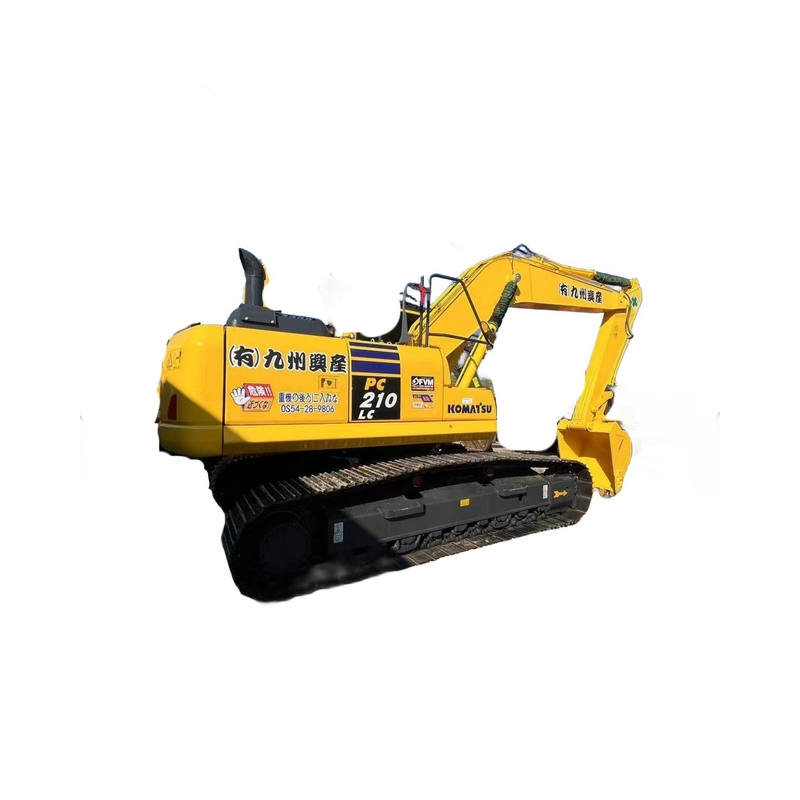 Подержанный экскаватор KOMATSU PC210-8 в хорошем состоянии с небольшим рабочим временем