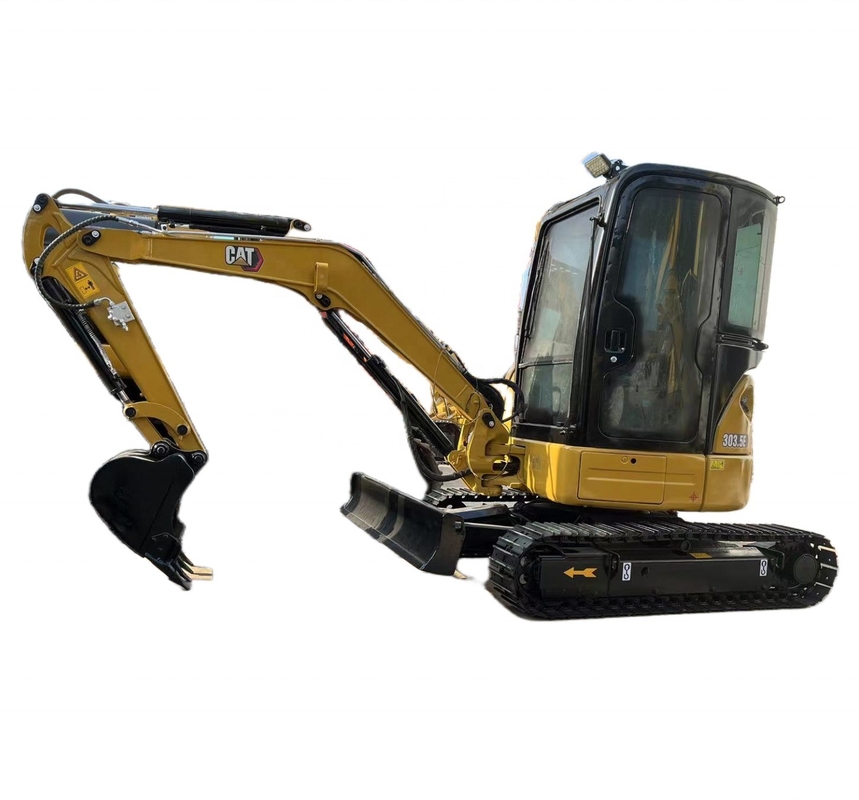 Япония использует мини-экскаватор Caterpillar 303.5 мощностью 0,5 м3 в 2022 году