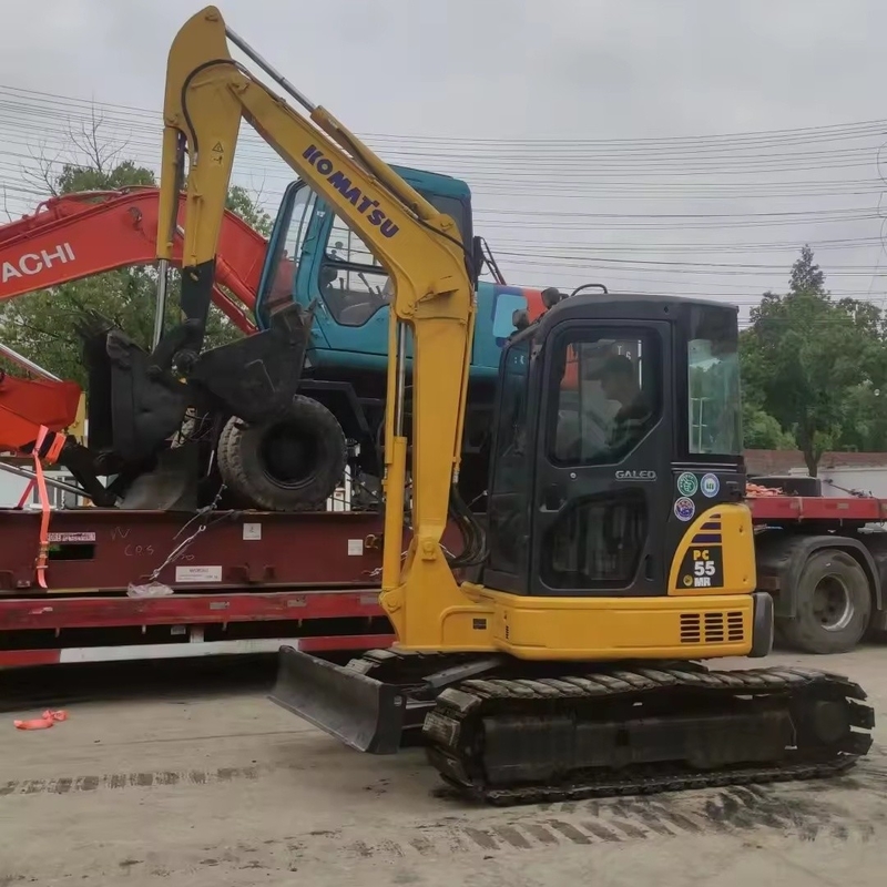 Низкие рабочие часы Оригинальный японский экскаватор Komatsu PC55 для строительной техники Лучший
