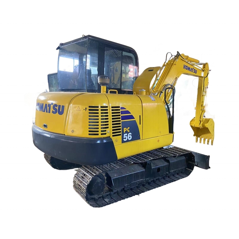 Mini Digger 5,6TON Использованный экскаватор KOMATSU PC56 в Японии с низким расходом топлива