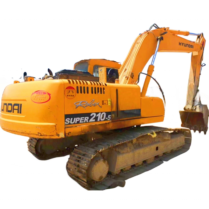 В хорошем состоянии Подержанный Hyundai 210-5 Экскаватор Crawler Подержанный Digger Оригинал Корея