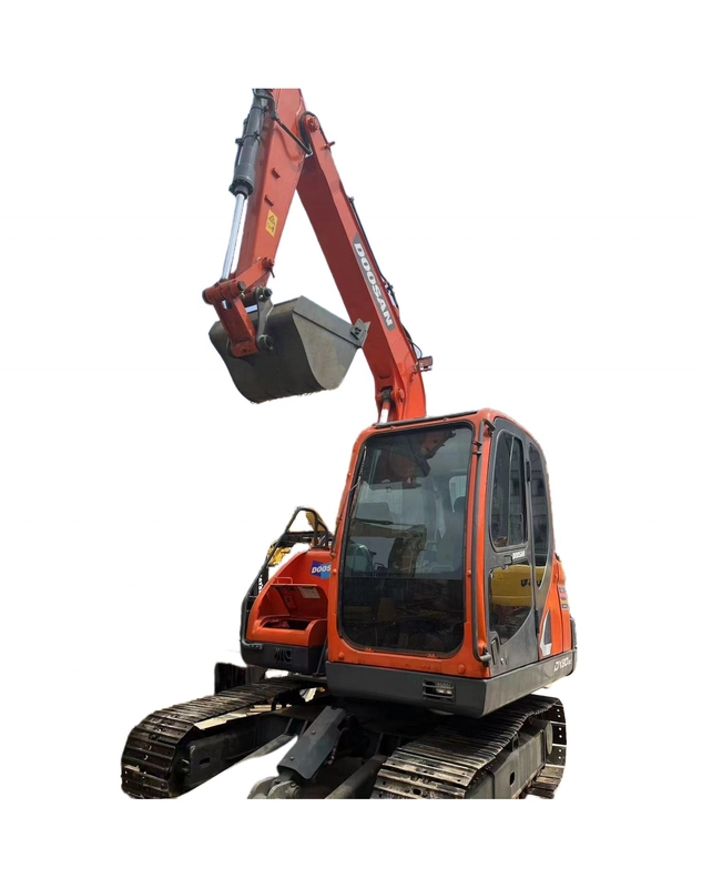 Оригинальная краска DOOSAN DX80-9C колесный гидравлический экскаватор на складе в для строительства