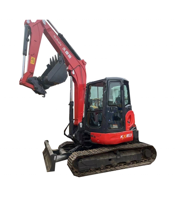 33 кВт мини экскаватор KUBOTA KX163 с хорошими характеристиками и низким рабочим временем на складе