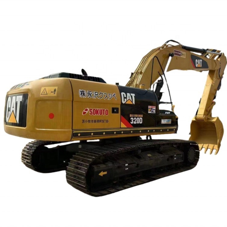 Оригинальная японская краска Caterpillar 320D мини-маленький экскаватор в отличном состоянии