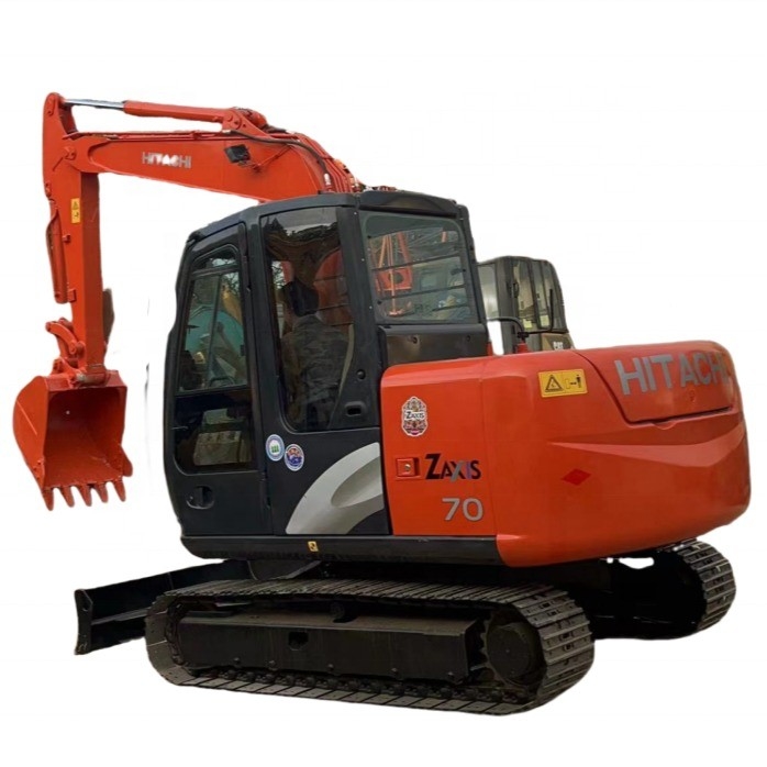 Использованный оригинальный японский экскаватор Hitachi zx70 с двигателем EPA и дизайном Crawler