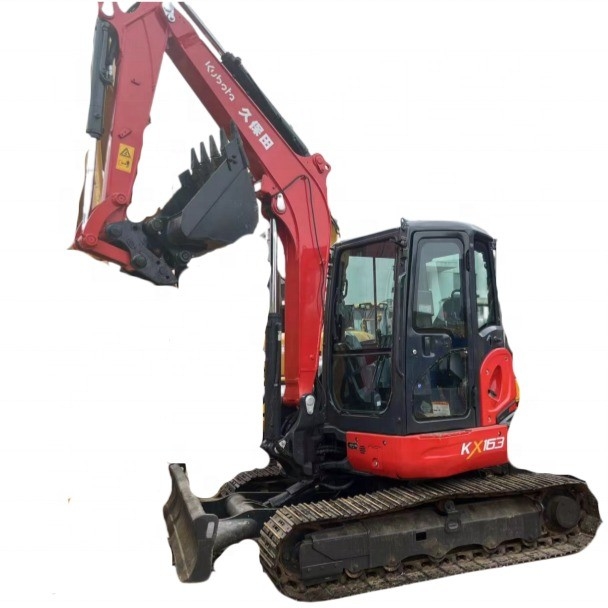 Низкие часы 6тон KUBOTA KX163 экскаватор оригинальный из Японии Гидравлический мини-кашильщик с 1