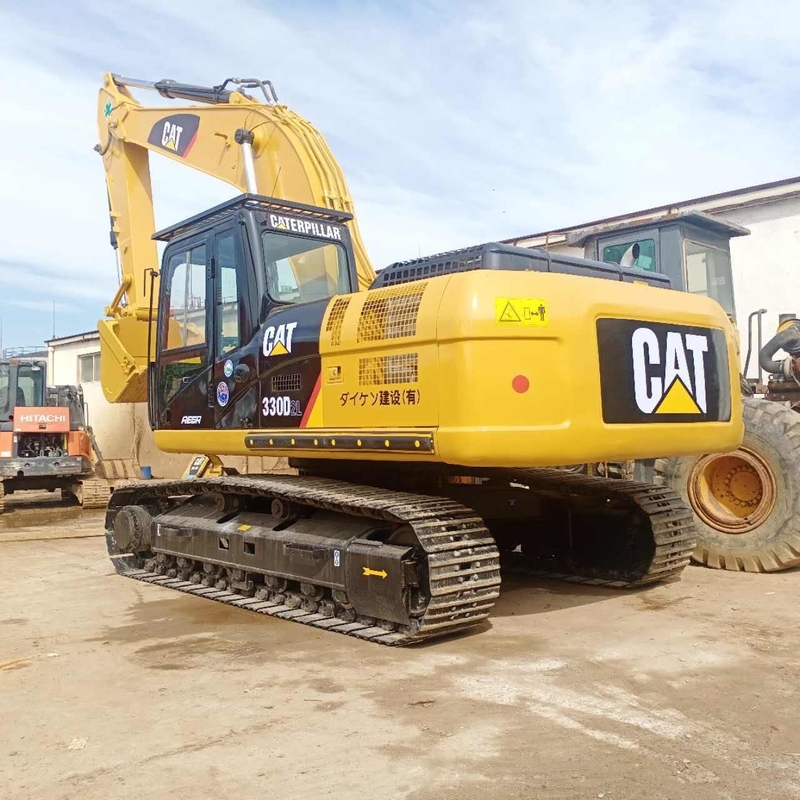 Экскаватор CAT 330D2L с гидравлическим цилиндром Liyuan и японским двигателем в хорошем состоянии
