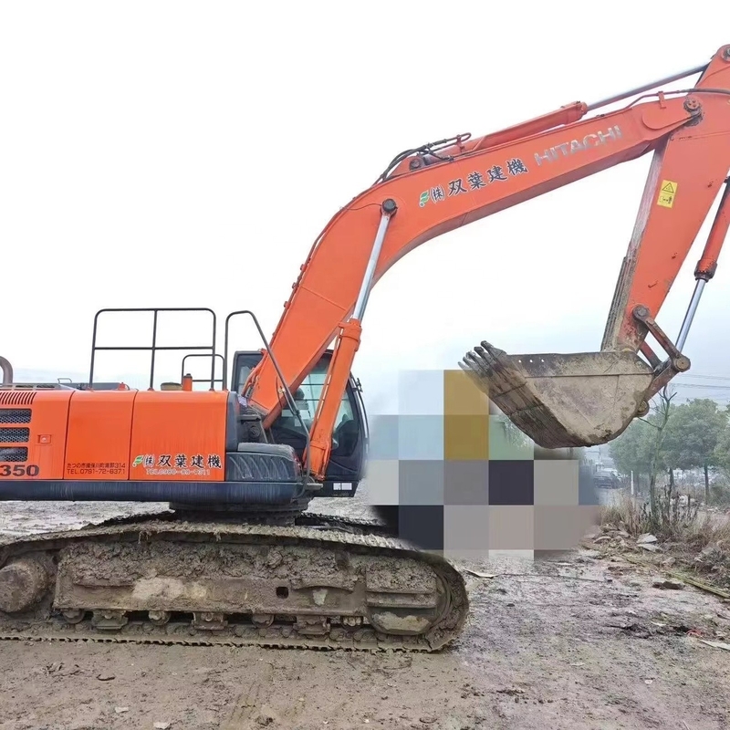 Использованный экскаватор Hitachi ZX350G с оригинальной краской и низким рабочим временем 0-2000