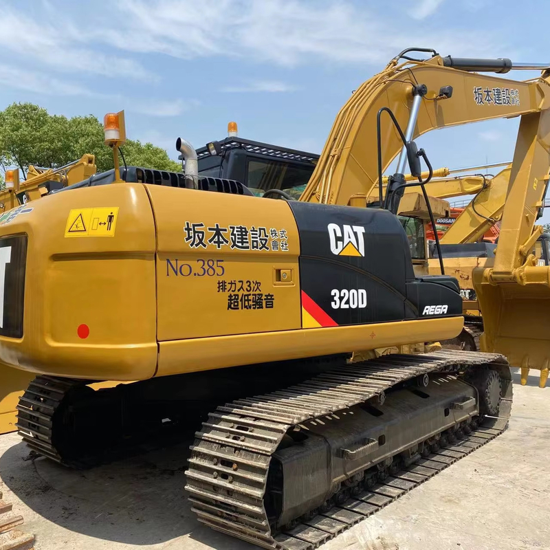 Оригинальный японский двигатель 20Т тяжелой грузовой экскаватор Cat 320D в отличном состоянии